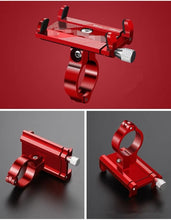 Load image into Gallery viewer, Aluminum Alloy Mobile Phone Rack For Mountain Bike - Full Gadgets Mania