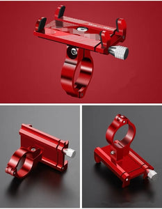 Aluminum Alloy Mobile Phone Rack For Mountain Bike - Full Gadgets Mania