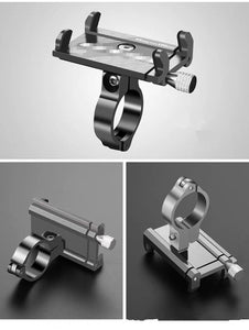 Aluminum Alloy Mobile Phone Rack For Mountain Bike - Full Gadgets Mania