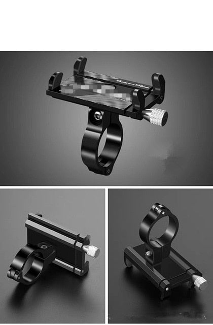 Aluminum Alloy Mobile Phone Rack For Mountain Bike - Full Gadgets Mania